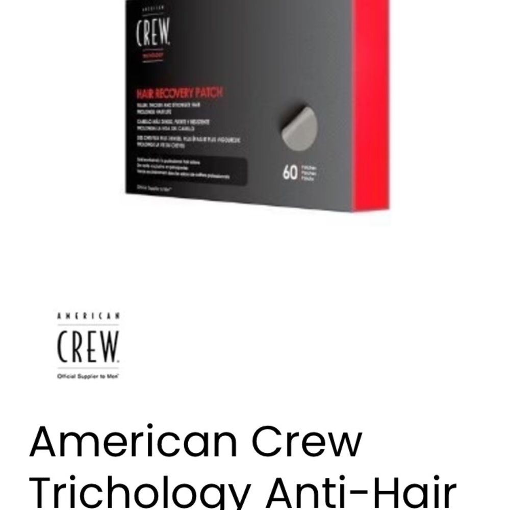 American Crew Trichology Hair Recovery Patches